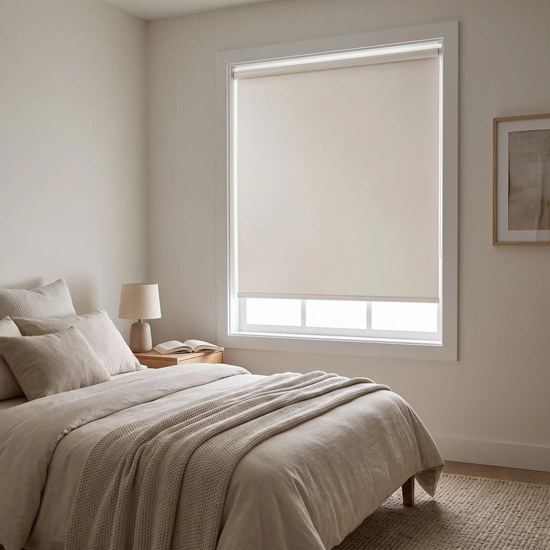 Classic Blackout Vinyl Roller Shades