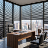 2" x 1 1/2" Cordless 8g Aluminum Mini Blinds