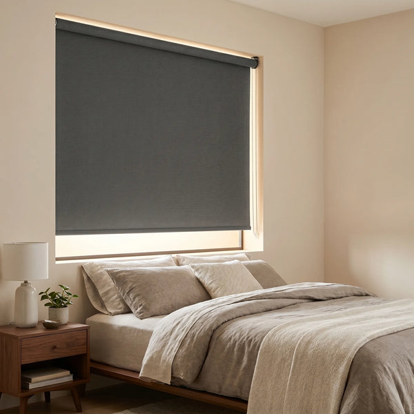 Classic Fabric Blackout Roller Shades - alternate view