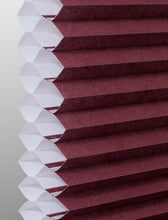 Load image into Gallery viewer, Color - Bordeaux 7/16 Double - Factory Direct Blinds
