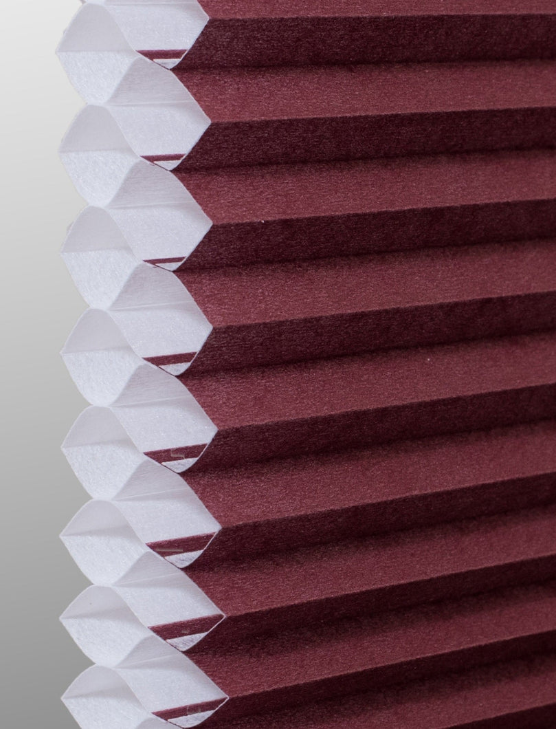 Color - Bordeaux 7/16 Double - Factory Direct Blinds