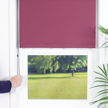 Load image into Gallery viewer, Roller Shades and Solar Shades, Parent Contemporary Fabric Light Filtering Roller Shades
