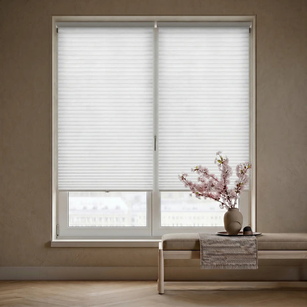 3/8" Budget Single Cell Light Filtering Cordless Shades