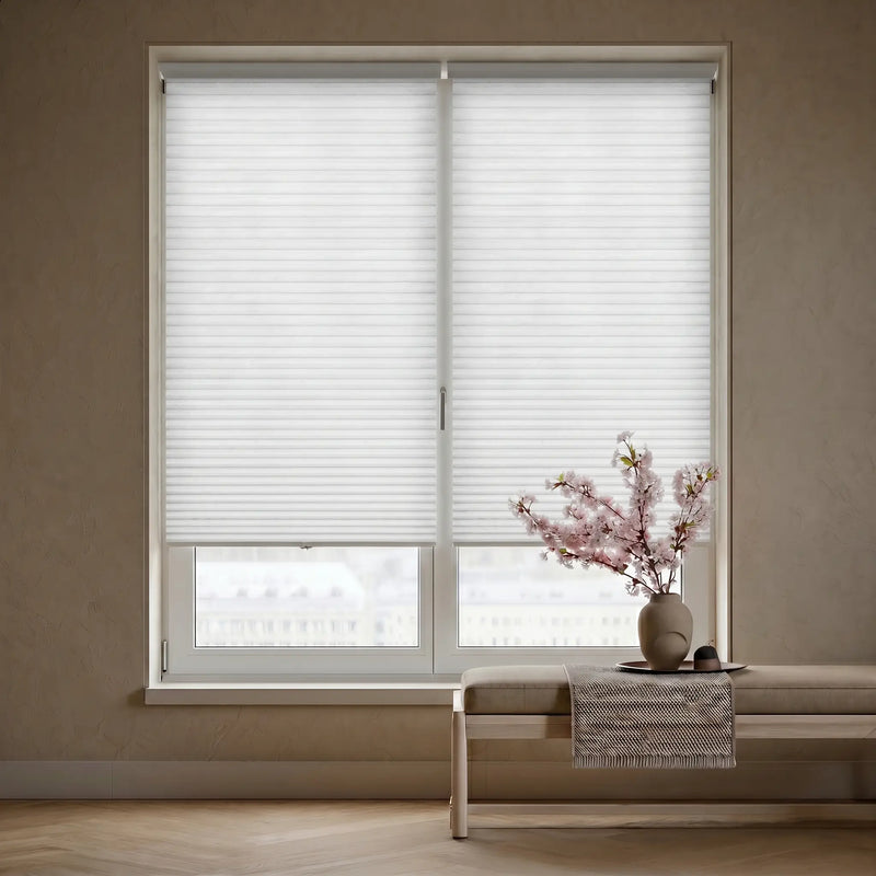 3/8" Budget Single Cell Light Filtering Cordless Shades