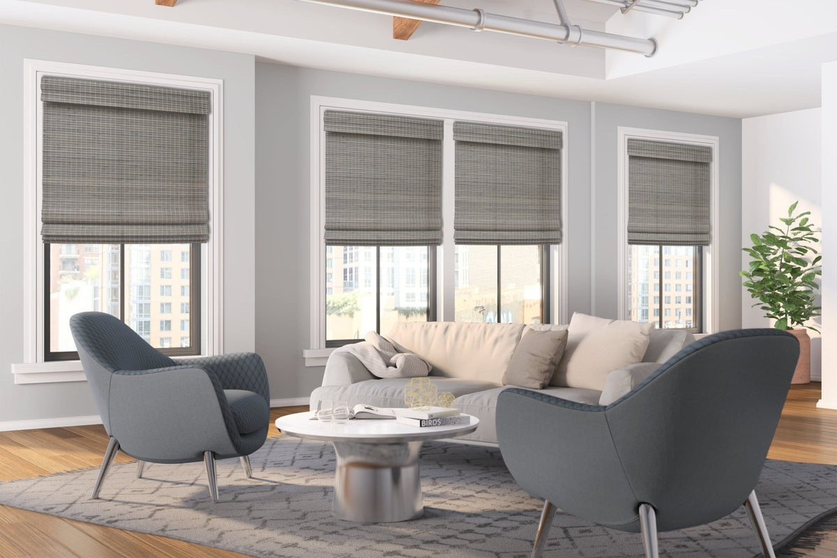 Cordless Woven Wood Shades - Factory Direct Blinds