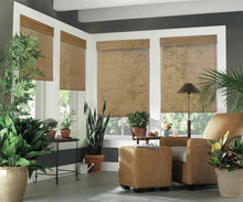 Load image into Gallery viewer, Cordless Woven Wood Shades - Factory Direct Blinds
