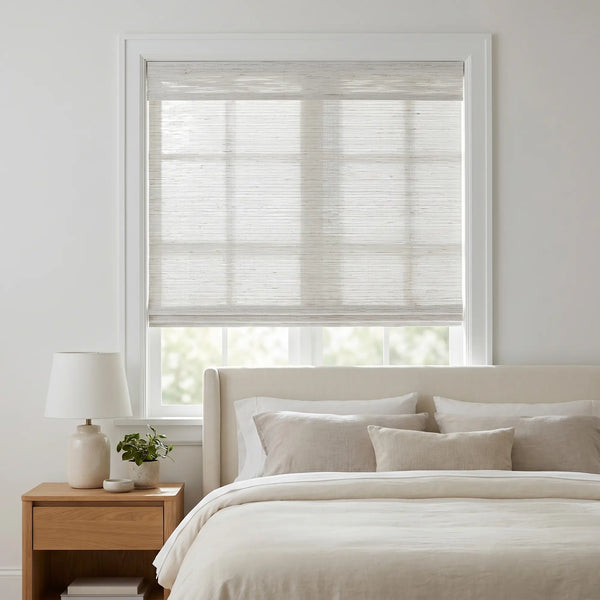 Cordless Woven Wood Shades - alternate view