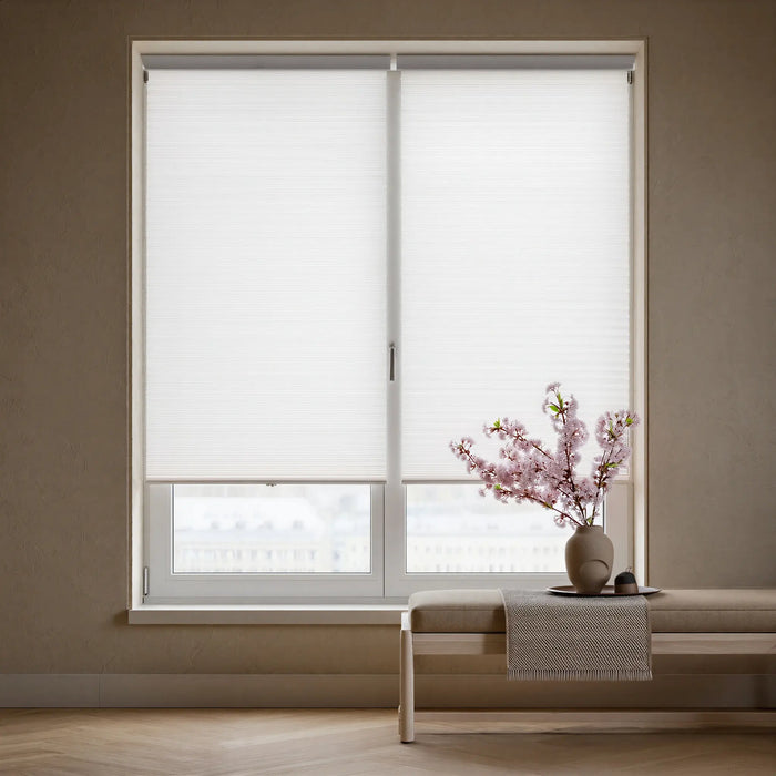 3/8" Budget Single Cell Light Filtering Cordless Shades