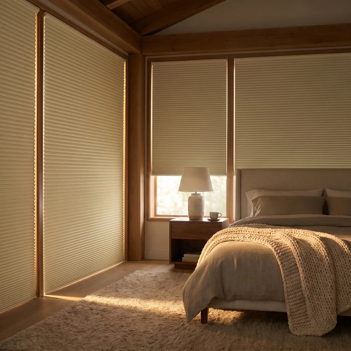 1/2" Budget Single Cell Blackout Cordless Shades