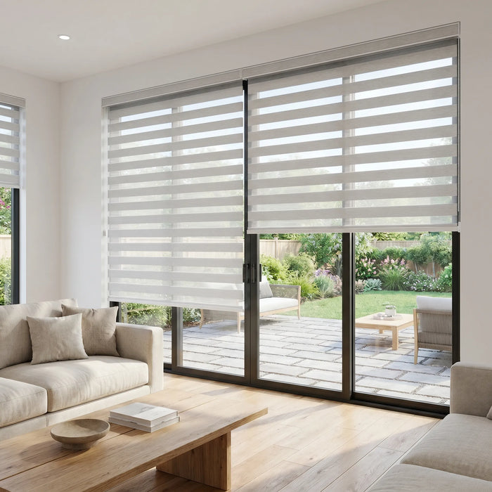 Zebra Solar Roller Shades