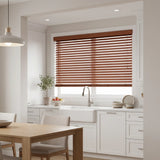 2" Signature Cordless Faux Wood Blinds - Woodtone