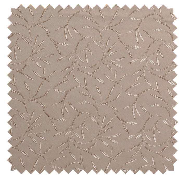 Del Mar Taupe - Affordable Roman Shades - Factory Direct Blinds
