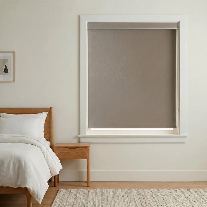 Economy Basic Vinyl Blackout Roller Shades