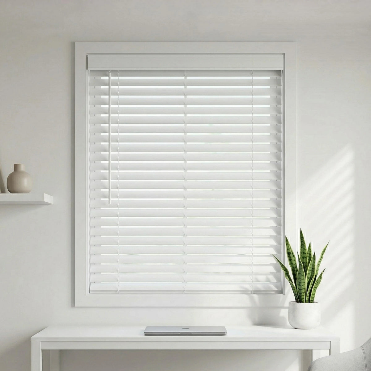 Essential 2" Cordless Faux Wood Blinds