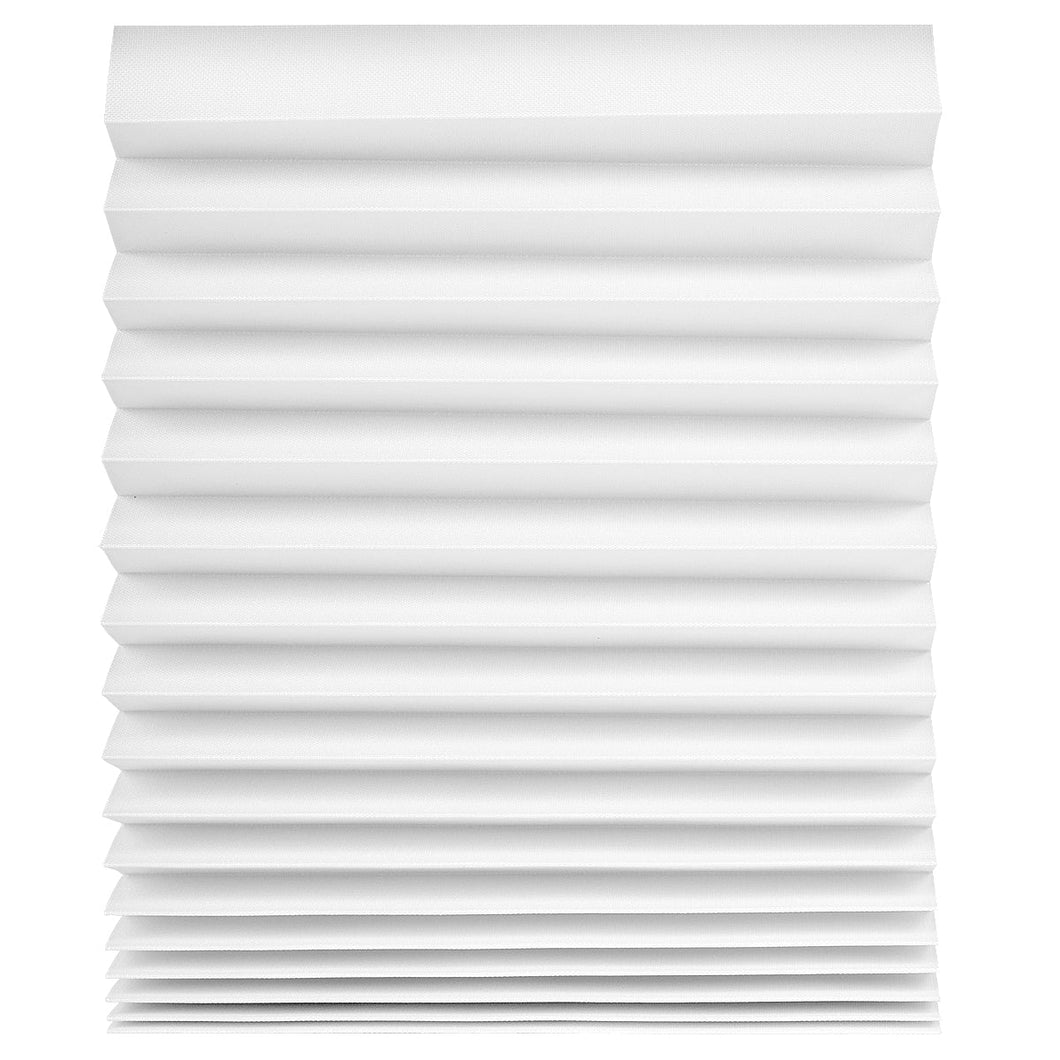 Feather Pleated - Simplistic Cordless Top Down Bottom Up Pleated Shade - Factory Direct Blinds