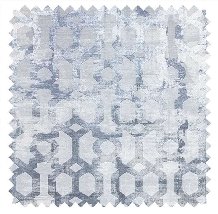 Imperial Ice Blue -  Modern Roman Shade