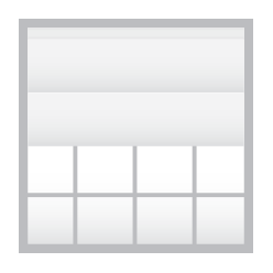 Mount Inside Mount (Factory determined deduction will be taken) Mount - Roman Shades