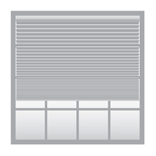 Load image into Gallery viewer, Mount Inside Mount (Factory determined deduction will be taken) Mount - Pleated Shades
