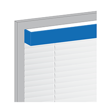 Load image into Gallery viewer, Valance Position Inside Mount Partially Recessed Valance Options - Faux Wood Blinds
