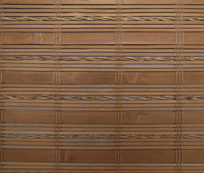 Lau Camel - Cordless Standard or Cordless Top-Down Bottom Up Woven Wood Shades