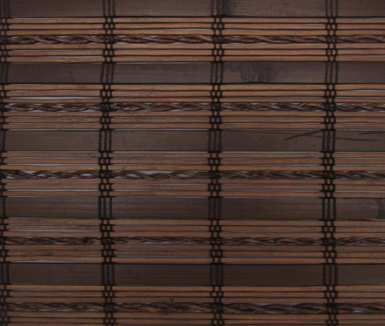 Lau Coffee - Cordless Standard or Cordless Top - Down Bottom - Up Woven Wood Shades - Factory Direct Blinds