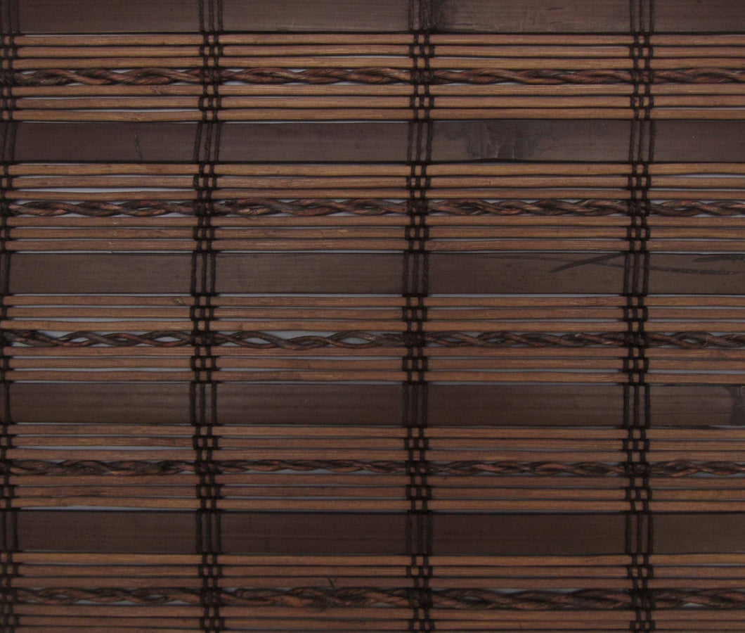 Lau Coffee - Cordless Standard or Cordless Top - Down Bottom - Up Woven Wood Shades - Factory Direct Blinds