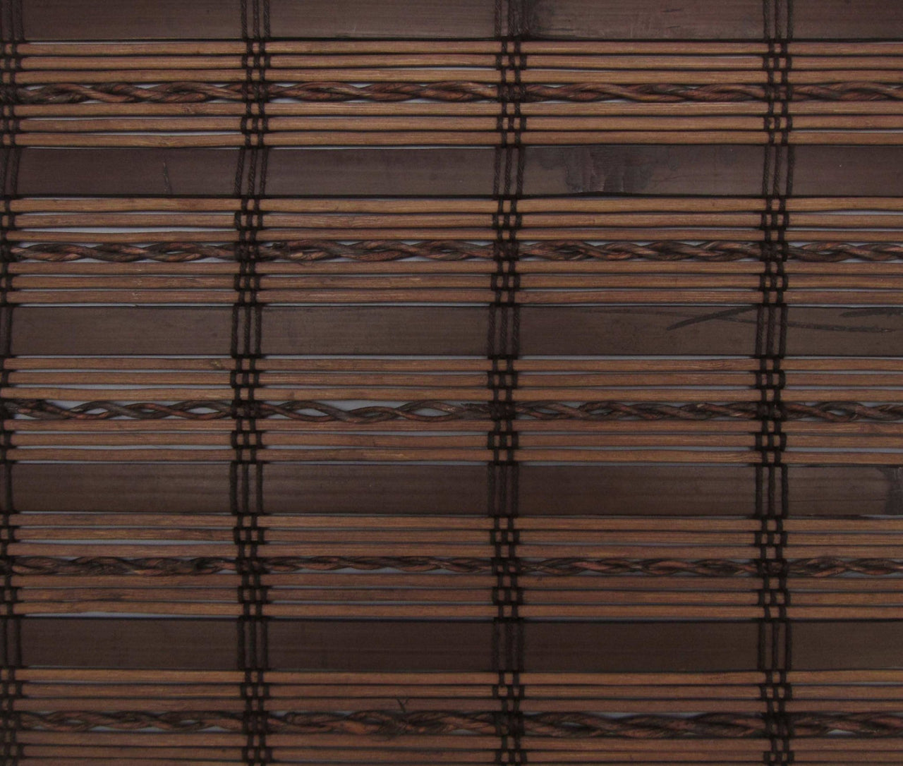 Lau Coffee - Cordless Standard or Cordless Top - Down Bottom - Up Woven Wood Shades - Factory Direct Blinds