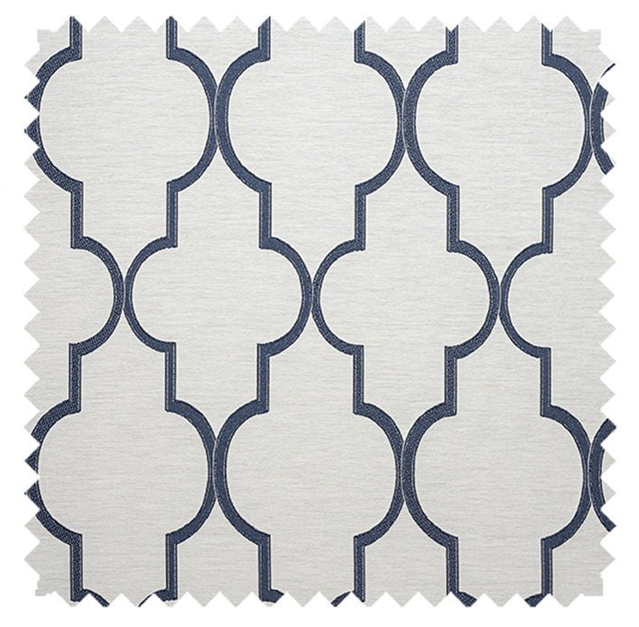 Persian Cobalt - Classic Roman Shade - Factory Direct Blinds