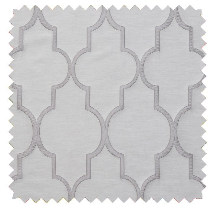 Persian Light Grey - Classic Roman Shade - Factory Direct Blinds