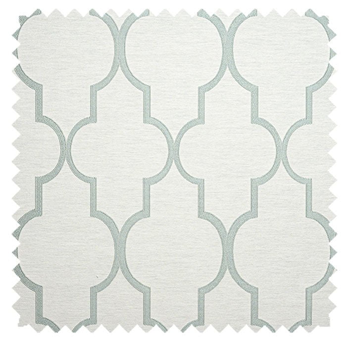 Persian Seafoam - Classic Roman Shade - Factory Direct Blinds