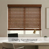 2" Premier Cordless Faux Wood Blinds