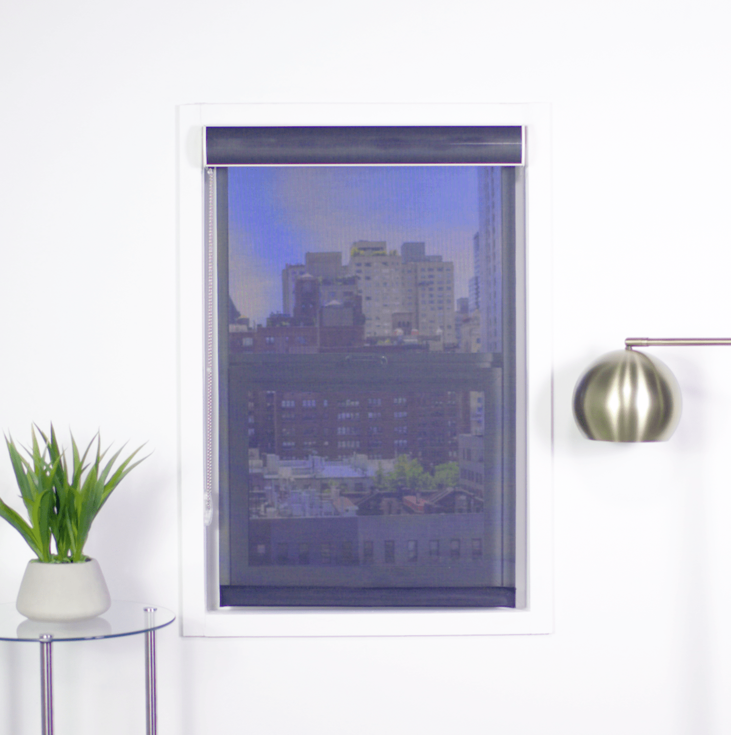 Roller Shades and Solar Shades, Parent Premier 10 Openness Solar Shades