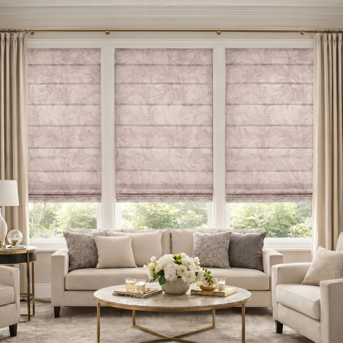 Luxury Roman Shades
