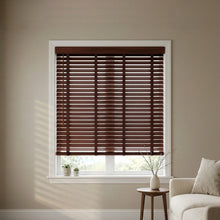 Load image into Gallery viewer, 2" Signature Cordless Faux Wood Blinds - Woodtone
