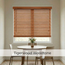 Load image into Gallery viewer, 2" Signature Cordless Faux Wood Blinds - Woodtone
