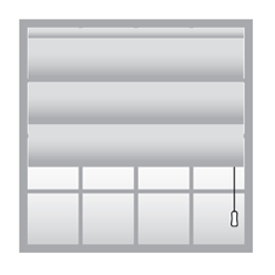 Control Style Standard Pull Cord Control Style - Roman Shade