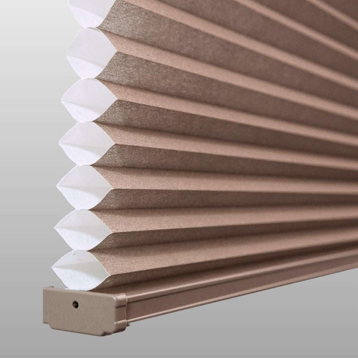 Warm Cocoa LF - 9/16" Classic Single Cell Light Filtering Cordless