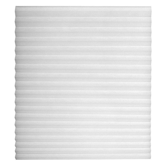 White - 3/8" Budget Double Cell Light Filtering Cordless