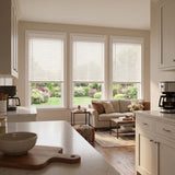 2" Classic Cordless Faux Wood Blinds - White