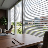 2" x 1 1/2" Cordless 8g Aluminum Mini Blinds