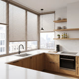 2" x 1 1/2" Cordless 8g Aluminum Mini Blinds