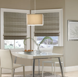 Bamboo Blinds and Woven Wood Shades, Parent Wicker-Look Woven Cordless Shades