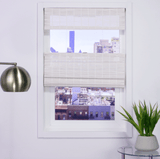 Woven Wood Cordless Top - Down/Bottom - Up Shades - Factory Direct Blinds
