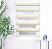 Load image into Gallery viewer, Zebra Light Filtering Roller Shades - Factory Direct Blinds

