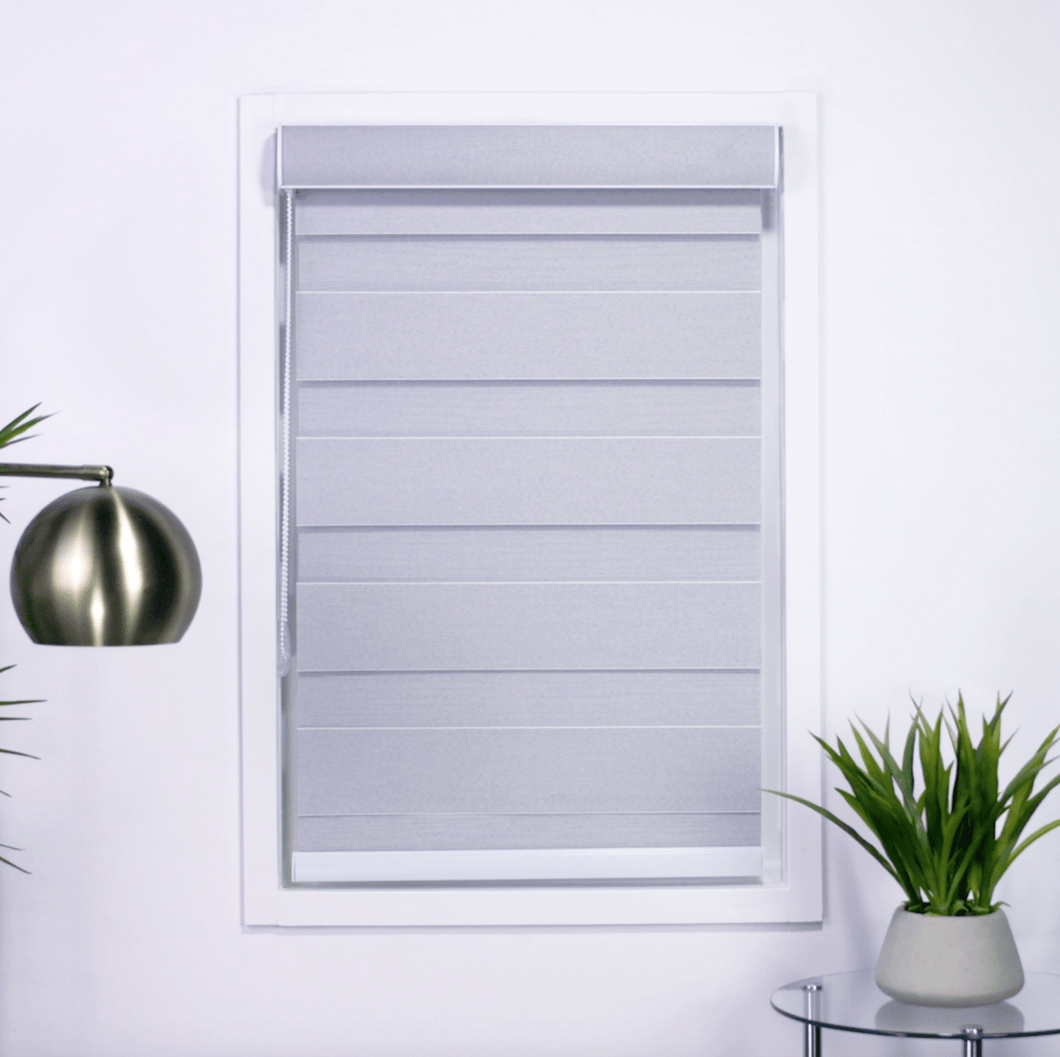 Zebra Room Darkening Roller Shades - Factory Direct Blinds