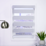 Zebra Room Darkening Roller Shades - Factory Direct Blinds