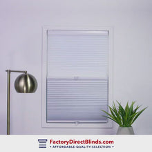 Load and play video in Gallery viewer, 5/8&quot; DAY/NIGHT Cellular Shades Single Cell Cordless | Factory Direct Blinds.
